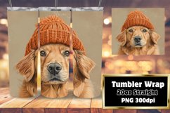 Winter Animal Friends Tumblers Wrap 20oz Product Image 1