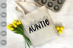Mother's day SVG /My Favorite People Call Me Auntie Shirt Product Image 2