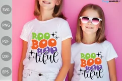 BOO - tiful SVG Cut Files/ Halloween BABY Shirt Design Product Image 1