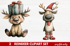 Whimsical Christmas Clipart | Cute Festive Holiday PNG Illus Product Image 1