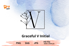 The Graceful Initials Monogram Product Image 1