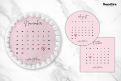 Editable Burn Away Cake Topper 2026 Calendar Canva Template Product Image 3