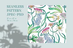 Fresh Bloom. Seamless patterns Product Image 5