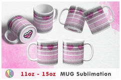 2 Adults Love Hidden Message Patterns - 11oz-15oz Bottom Mug Product Image 2