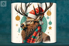 4 Christmas Deer Tumbler Wrap 20 oz Product Image 3