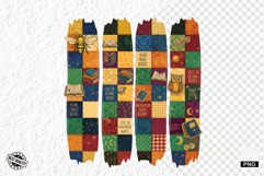 Reading &amp; Bees Brush Stroke Clipart Product Image 1