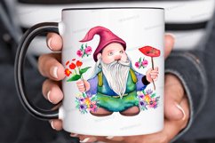 Watercolor Garden Gnome PNG Clipart Product Image 3