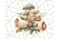 Winter Animal Masquerade Clipart PNG Woodland Animals Product Image 2