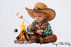 Little Cowboy Clipart PNG Product Image 1