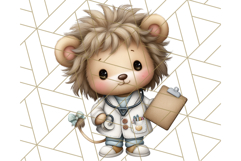 Zoo Animal Occupations PNG, Cute Career Clipart Product Image 2