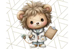 Zoo Animal Occupations PNG, Cute Career Clipart Product Image 2