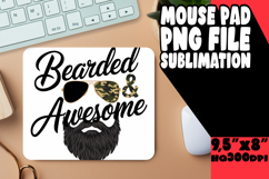 Whimsical Mouse Pad Design PNG, Father&#039;s Day Product Image 1