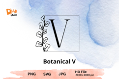 Botanical Monogram Product Image 1
