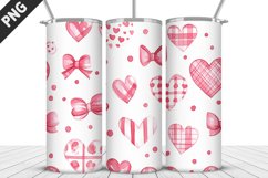 Lovely Hearts Tumbler Design | Valentine&#039;s Day Tumbler Wrap Product Image 3