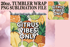 Cozy vibes 20oz tumbler wrap, Funny Quote Product Image 1