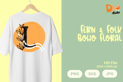 Fern &amp; Folk Boho Floral Monogram Product Image 1