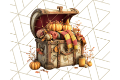 Autumn Circus Clipart Carnival Tent Fall PNG, Vintage Circus Product Image 2