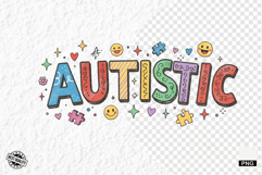Autism Sublimation PNG Product Image 1