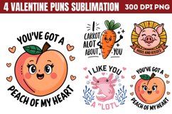 Valentine Puns Sublimation PNG Product Image 1