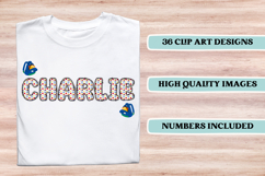 Back to School Alphabet png, letters doodle, school clipart Product Image 3