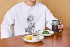 Whimsical Cat Mom With Kitten Clipart Product Image 6