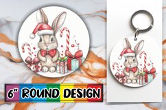 PNG Christmas Round Design - Sublimation Art Product Image 1