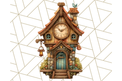 Cozy Cabin Critters Clipart PNG, Fall Animal Png Product Image 2