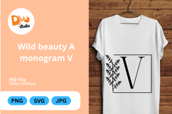 Wild Beauty Monogram Floral Product Image 1