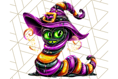 Haunted Treats Clipart PNG, Halloween Candy Art Product Image 2