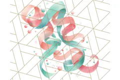 Coral and Aqua Christmas Clipart PNG, Pastel Holiday Art Product Image 2