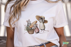 Picnic Mouse Sublimation Clipart Product Image 2