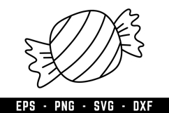 Candy Svg Design | Sweets SVG Cut files | Cricut Product Image 1