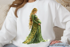 Mothers Day Pregnant Sublimation PNG Product Image 1