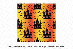 Happy Halloween Pattern Png | Sublimation | Digital Paper Product Image 1