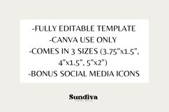 Custom Dropper Bottle Label Canva Template - Boho 2 Product Image 2