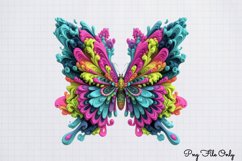 Smoke Butterflies Clipart PNG Product Image 1