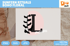 Sunfern Rituals Boho Floral Monogram Product Image 1