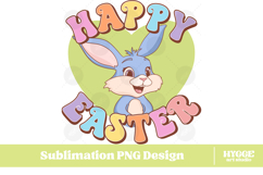 Easter Sublimation PNG Bundle Bunny Chick Farm Hip Hop Joy Product Image 4