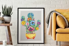 Cute Cactus t-shirt sublimation print design png Product Image 3