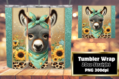 BEAUTIFUL 20oz Tumbler Artwork , Cute Animals Product Image 1