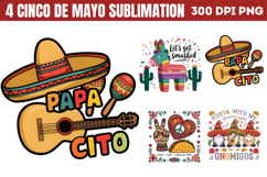 Cinco De Mayo Sublimation Bundle PNG Product Image 3