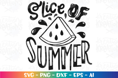 Summer svg Slice of Summer Watermelon fruit Product Image 2