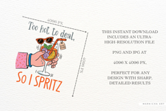 Funny Summer Drinks Png Sublimation Product Image 12