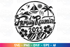 Summer svg Family Reunion Beach vacation Palm trees lake Product Image 2