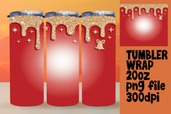 CUSTOM 20oz Tumbler Artwork for DIY Projects , Christmas Product Image 1