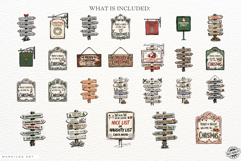Christmas Signage Clipart Product Image 4