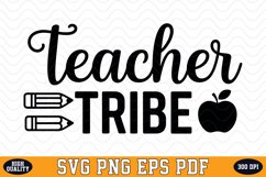 Teacher Tribe SVG | Quotes | SVG Cut files Product Image 1