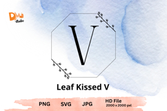 Leaf Kissed Monogram Product Image 1