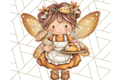 Halloween Fairy Clipart PNG, Spooky Cute Character Art Product Image 2