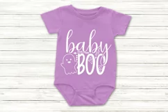 Baby Boo Svg, Halloween Svg, First Halloween Svg, Ghost Svg. Product Image 2